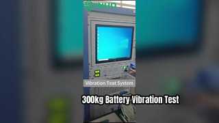 เครื่องทดสอบการสั่นสะเทือน IEC 62660 – เครื่องทดสอบการสั่นสะเทือนของแบตเตอรี่ Sine Force 300 กก. | 2–2500เฮิร์ต