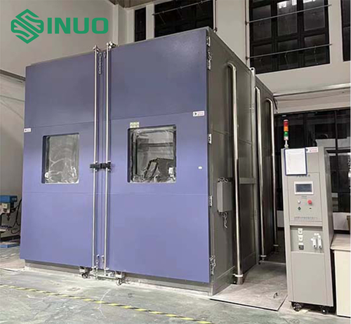 ข่าวล่าสุดของบริษัทเกี่ยวกับ ห้องทดสอบฝุ่นแบบ Walk-in ช่วยเสริมความน่าเชื่อถือในการทดสอบอุปกรณ์ชาร์จ EV