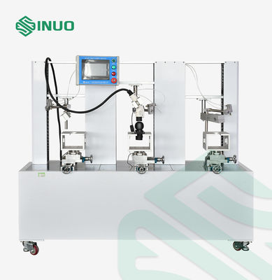 ราคาดี IEC 62196 เครื่องชาร์จรถยนต์ไฟฟ้าถอนการแทรก 1kN เครื่องมือทดสอบแรง 3 สถานี ออนไลน์