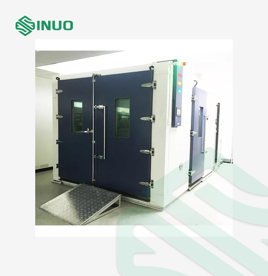 19m³ Walk In Environmental Test Chamber เครื่องทดสอบสภาพแวดล้อมความชื้นอุณหภูมิต่ำสูง