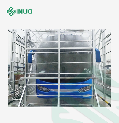 ห้องทดสอบฝักบัวอาบน้ำฝนกลางแจ้งสำหรับรถโดยสารประจำทางรถยนต์