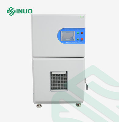 UL 1642 แบตเตอรี่ลิเดียม เครื่องทดสอบการฉีดฉีด แบตเตอรี่ PLC Control Testing Equipment