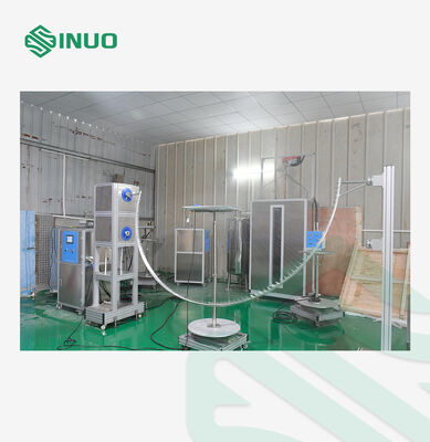 Automated IPX3 IPX4 Waterproof Test Apparatus with Φ0.4mm Needle Hole and 0.07 L/min Water Flow for IEC 60529 Compliance