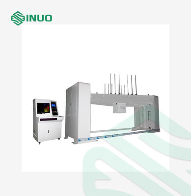 ราคาดี ระบบทดสอบการหมุนแบตเตอรี่ EV พร้อมการหมุนหลายแกน 360°, การควบคุมอัจฉริยะ PLC และการหนีบเชิงกลสำหรับการทดสอบความปลอดภัยของ EV ออนไลน์