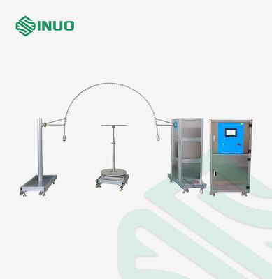 อุปกรณ์ทดสอบการรั่วซึมของน้ำสำหรับ IPX3 IPX4 หลอดสวิงการทดสอบกันน้ำ