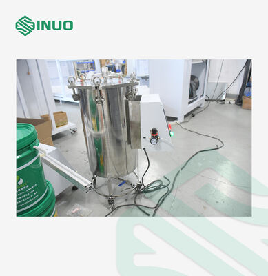 ราคาดี ถังทดสอบการจุ่มน้ำมาตรฐาน IEC 60529 ทำจากสแตนเลส SUS304 รองรับแรงดัน 4.0 บาร์ และควบคุมด้วยระบบ PLC ออนไลน์