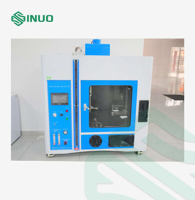 ราคาดี ห้องทดสอบเพลิงแนวราบตรงที่สอดคล้องกับมาตรฐาน IEC60695 UL94 ที่มี PLC และการควบคุมจอสัมผัสและ 50W 500W พลังงานคู่ ออนไลน์