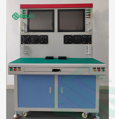 ราคาดี เครื่องทดสอบที่ครอบคลุมปืนชาร์จ AC Type 2 และ DC CCS2 แบบสถานีคู่ ออนไลน์