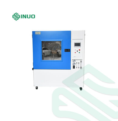 IEC 60529 IPX5 IPX6 อุปกรณ์การทดสอบกระจายน้ําแรงดันสูง ห้องกันน้ํา