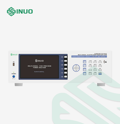 ราคาดี อุปกรณ์ทดสอบความปลอดภัยทางไฟฟ้าแบบหลายช่องสัญญาณ AC DC Power Analyzer จอแสดงผล LCD ออนไลน์