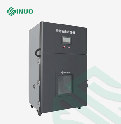 UL2580 EV อุปกรณ์ทดสอบแบตเตอรี่ลิเธียม EV เซลล์เครื่องทดสอบแรงกระแทกน้ำหนักมาก