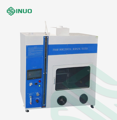 ISO 9772 ห้องทดสอบเปลวไฟขนาดเล็กสำหรับการเผาไหม้ในแนวนอนด้วยพลาสติกเซลลูล่าร์