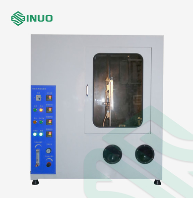 ISO 6941 อุปกรณ์ทดสอบความไวไฟของผ้าสิ่งทอยานพาหนะไฟฟ้า