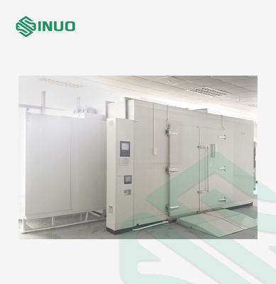 ตู้ทดสอบอุณหภูมิและความชื้นแบบ Walk-in ขนาด 48 ลบ.ม. ตามมาตรฐาน IEC 60068 สำหรับการทดสอบสภาพแวดล้อม